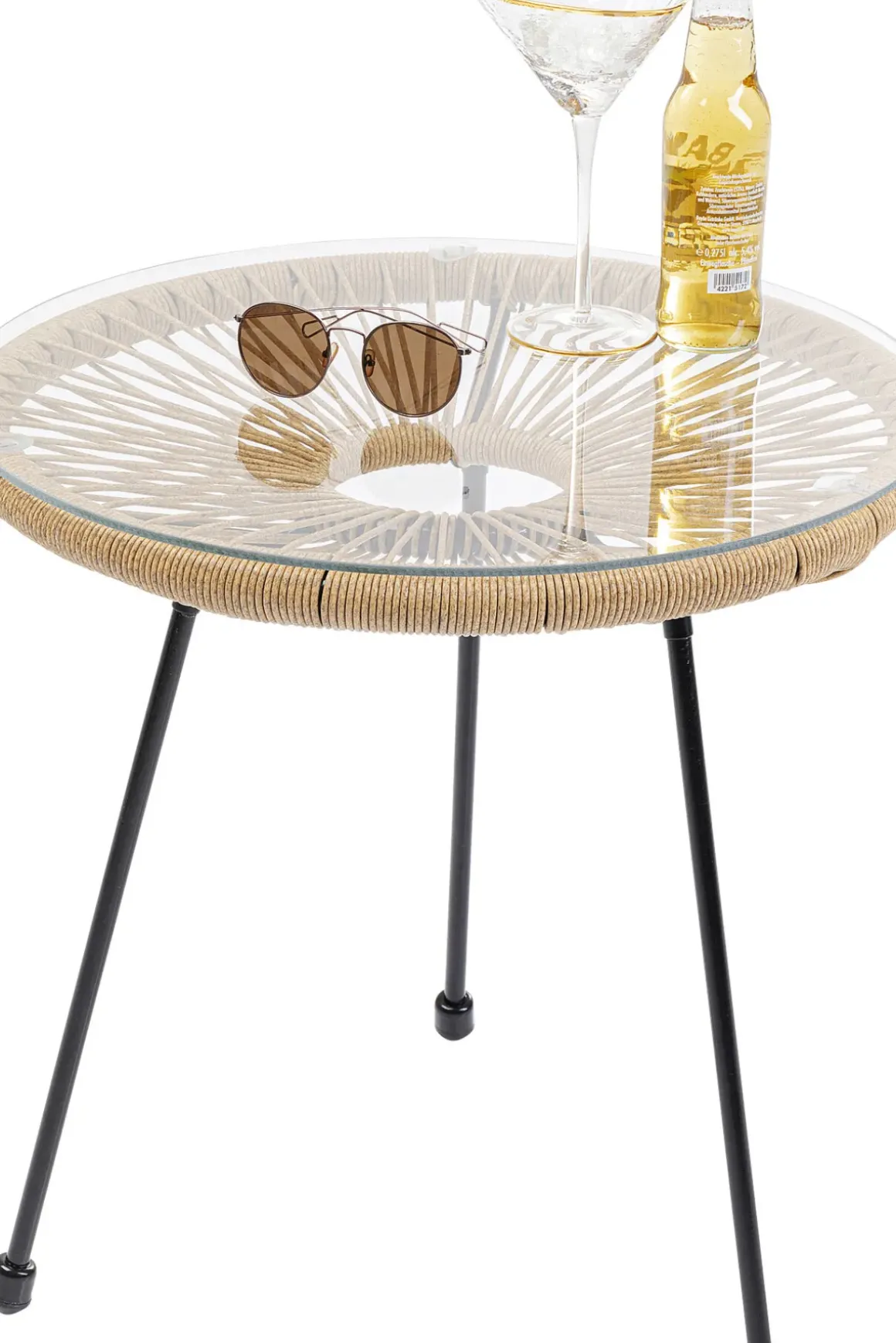 Acapulco Bord med Stol - Natur - KARE Design