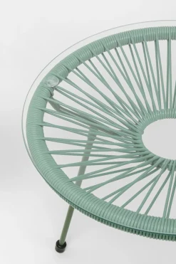 Acapulco Stol med Bord Mono - Grön - KARE Design