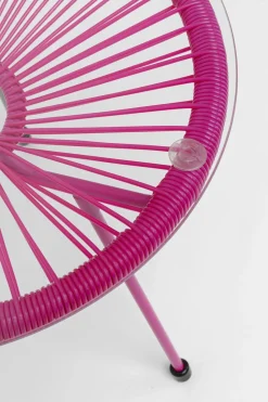 Acapulco Stol med Bord Mono - Pink - KARE Design