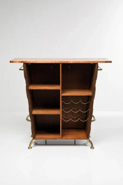 Bar Lady Rock Vintage - Bardisk Brunt/Mässing - KARE Design