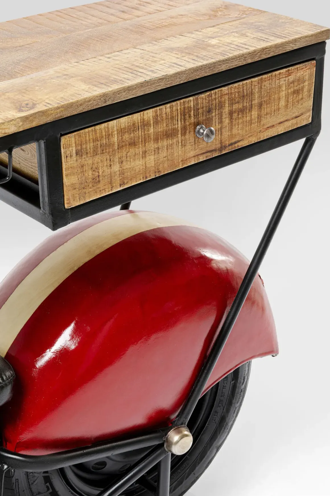 Bar Motorbike - Vintage Röd, 210x98cm - KARE Design