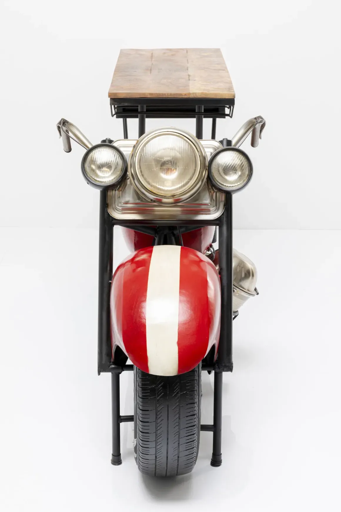 Bar Motorbike - Vintage Röd, 210x98cm - KARE Design