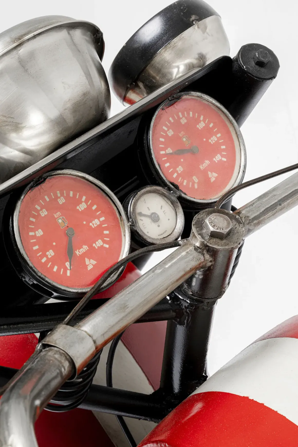 Bar Motorbike - Vintage Röd, 210x98cm - KARE Design