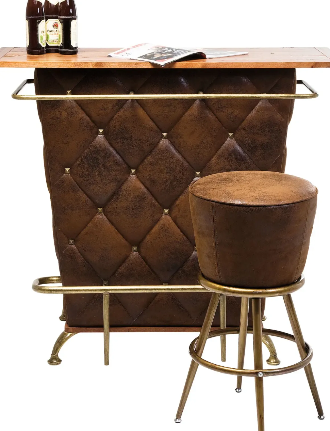 Barpall Lady Rock Vintage - Brun/Antik Patina - KARE Design