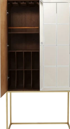 Barskåp Luxury - Champagnefärgat Spegelglas - KARE Design