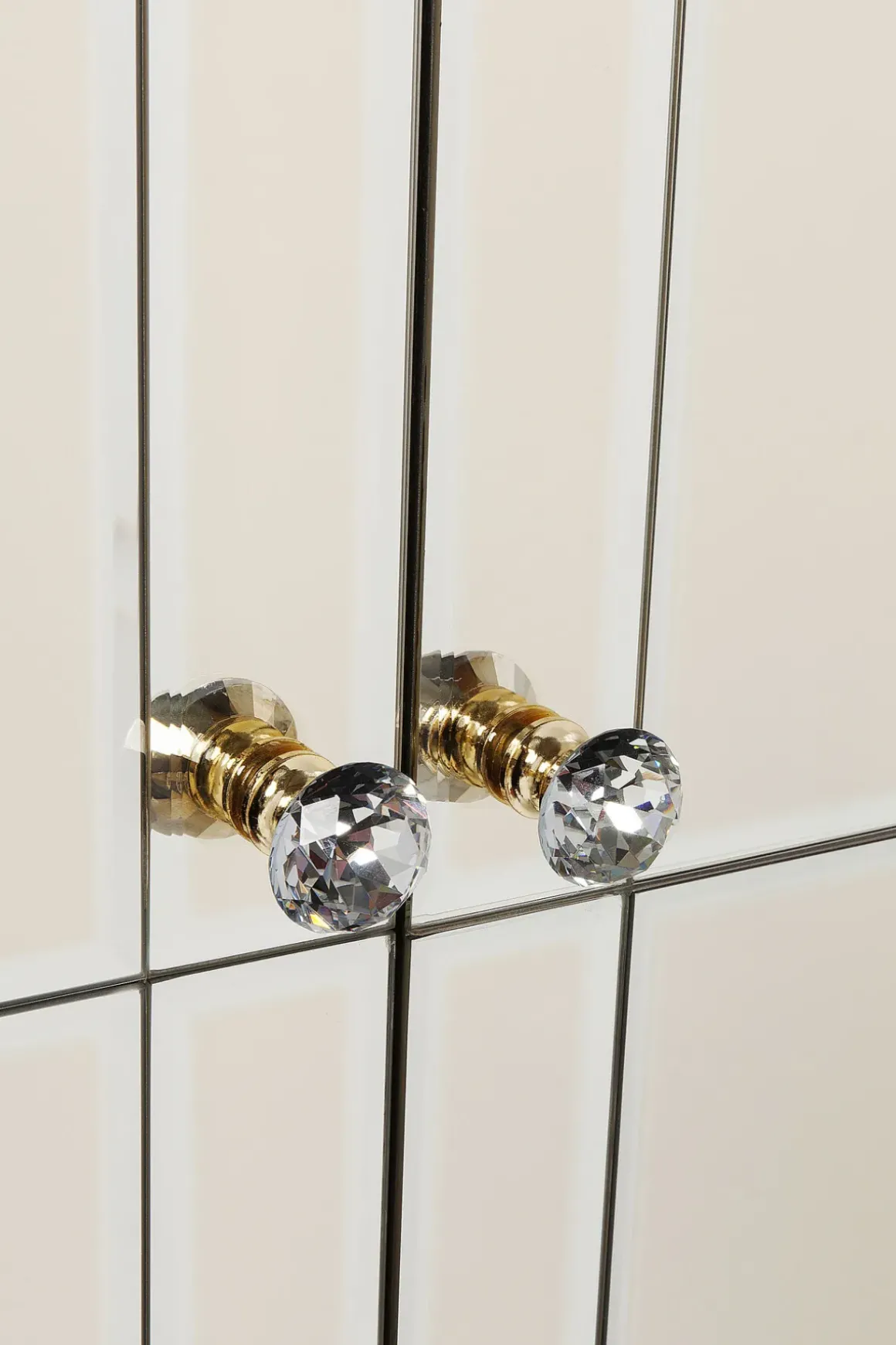 Barskåp Luxury - Champagnefärgat Spegelglas - KARE Design