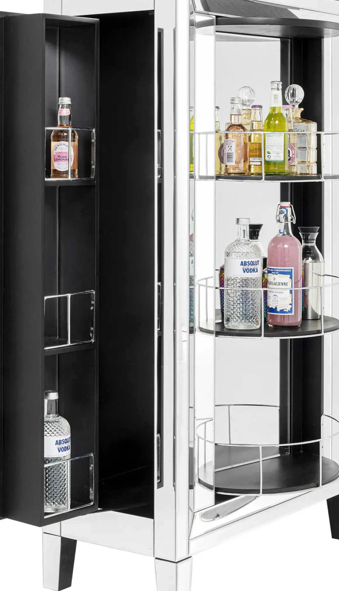 Barskåp Luxury Hög - Spegelglas - KARE Design