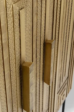 Barskåp Marrakesh - Matt Guldfinish/Svart - KARE Design