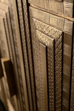 Barskåp Marrakesh - Matt Guldfinish/Svart - KARE Design
