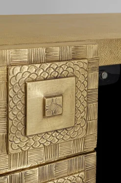 Barskåp Marrakesh - Matt Guldfinish/Svart - KARE Design