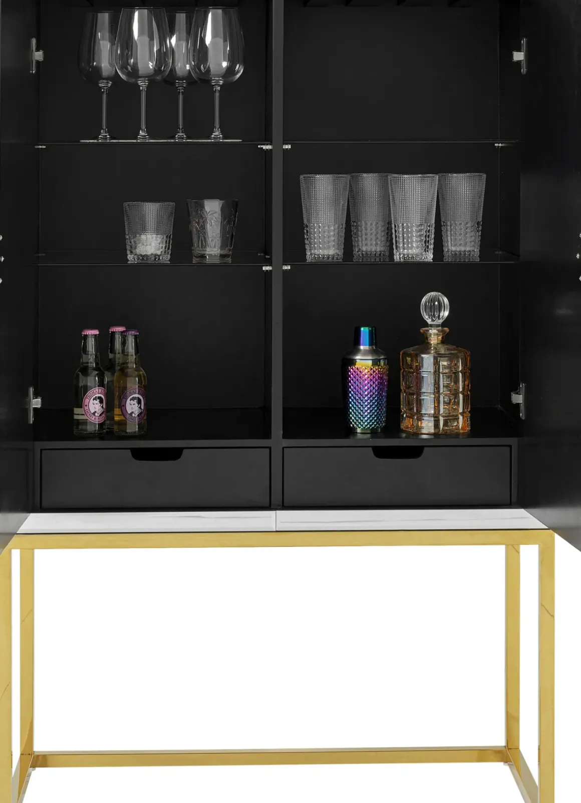 Barskåp Queen - Spegelglas - KARE Design