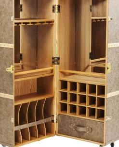 Barskåp West Coast - Ljus Brun, 154cm - KARE Design