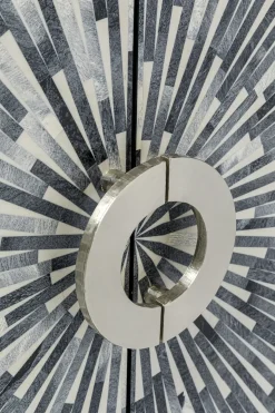 Barskåp Zoom - Svart, Grå, Vit, 160x100cm - KARE Design