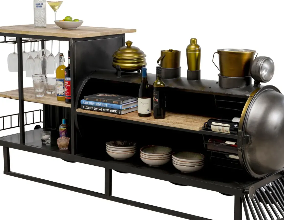 Bar Steamlock - Ånglok, 225cm - KARE Design
