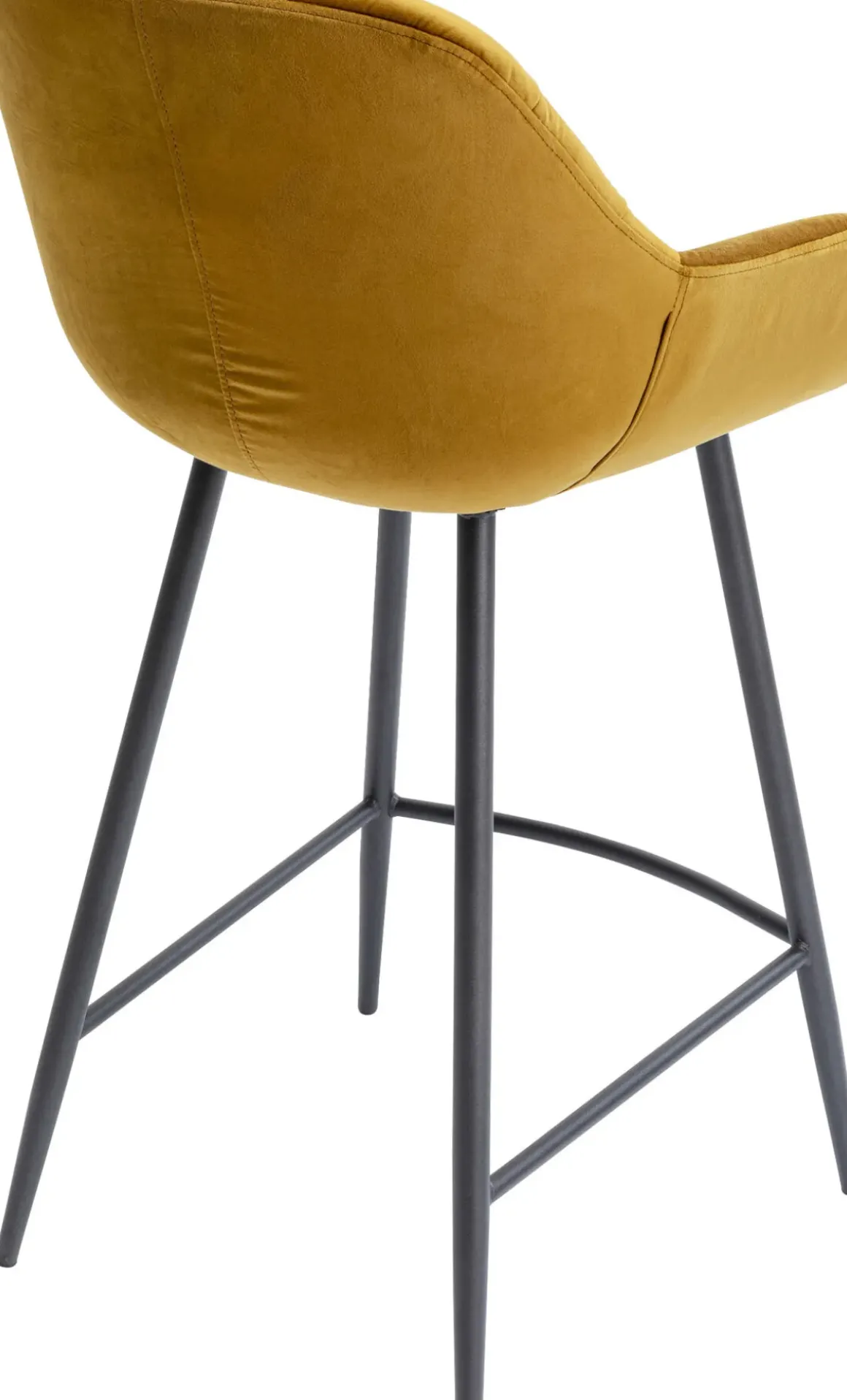 Barstol Bristol - Gul, 69cm - KARE Design