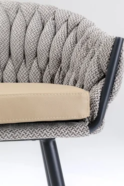 Barstol Knot - Grå/Beige - KARE Design