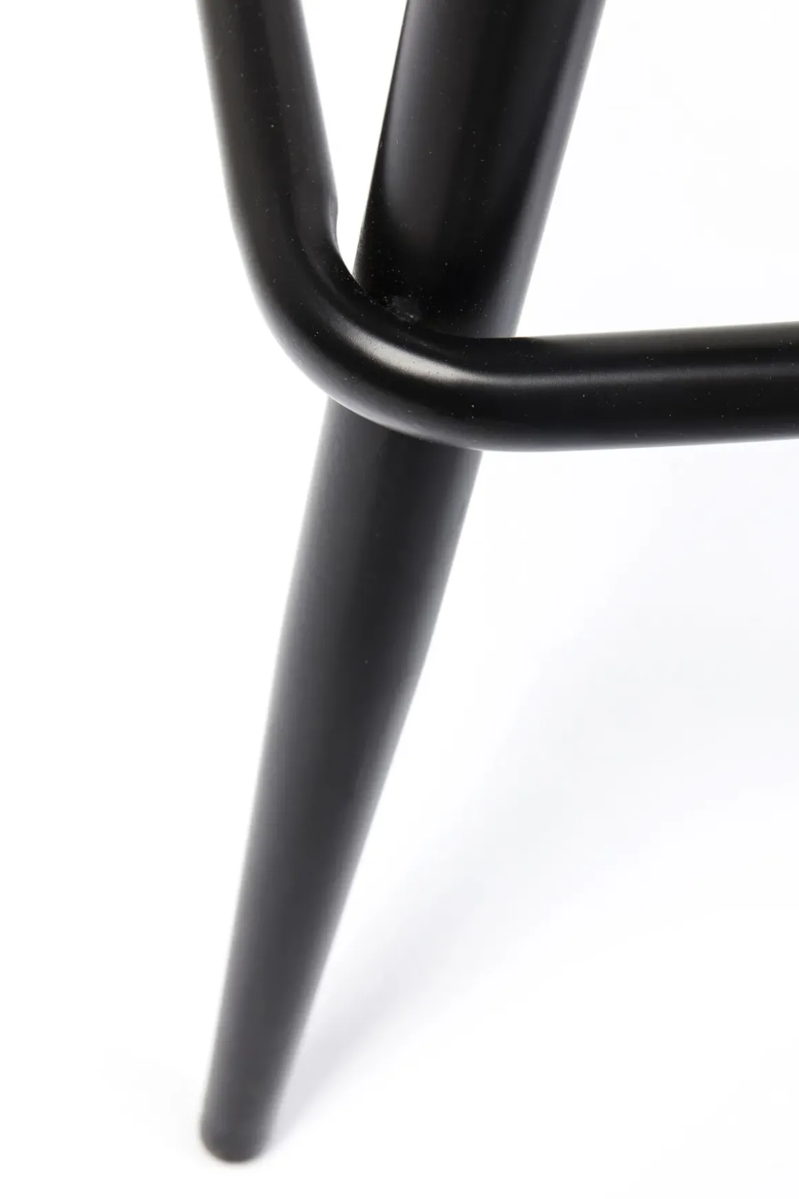 Barstol Reunion - Svart Konstläder - KARE Design