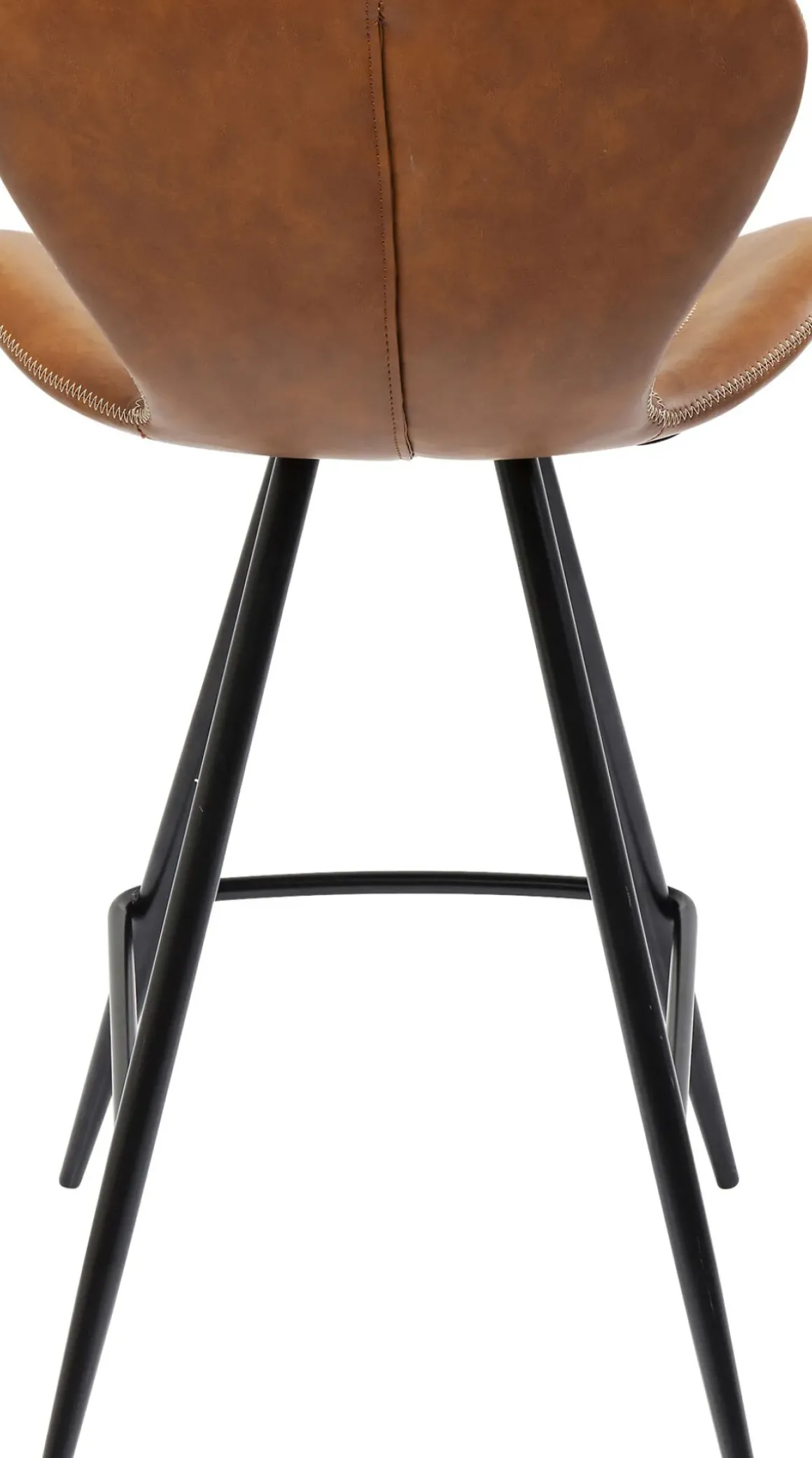 Barstol Rusty - Konjaksfärgad Konstläder - KARE Design