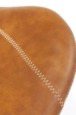 Barstol Rusty - Konjaksfärgad Konstläder - KARE Design