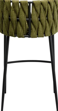 Barstol Saluti - Mörkgrön, 77cm - KARE Design