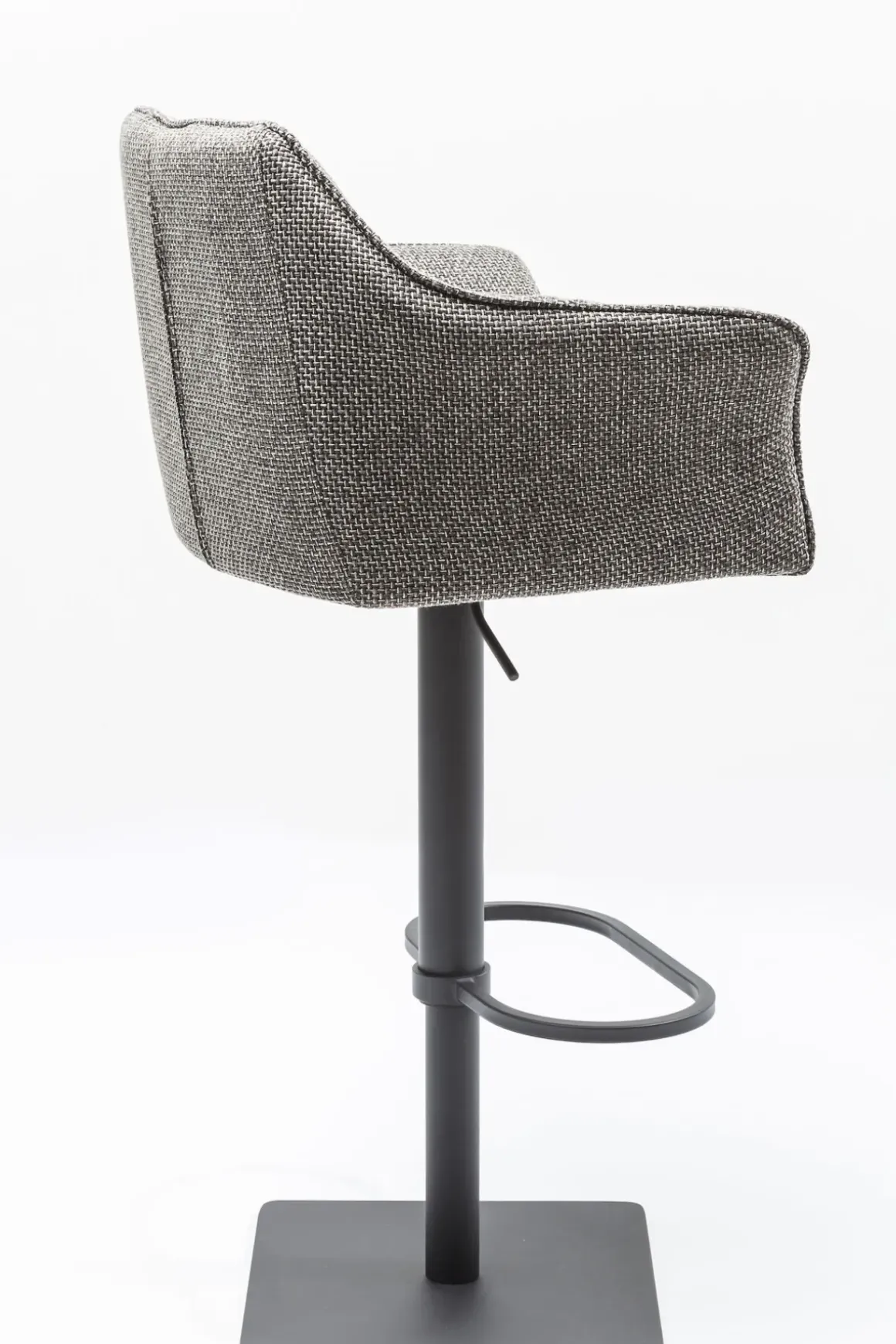 Barstol Thinktank på Pelarfot - Grå/Svart - KARE Design