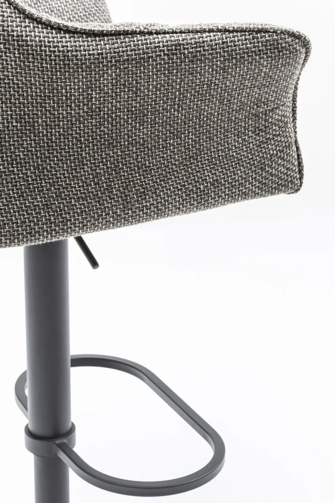 Barstol Thinktank på Pelarfot - Grå/Svart - KARE Design