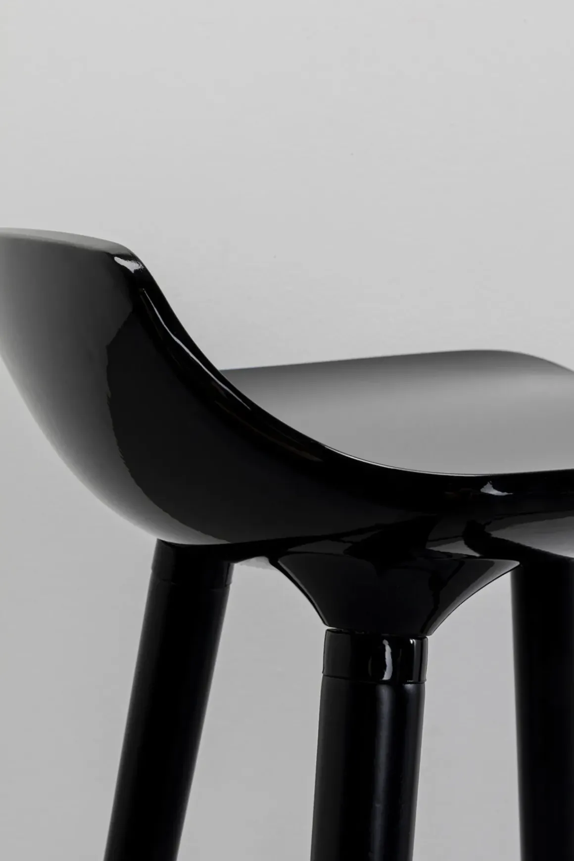 Barstol York - Svart, 75cm - KARE Design