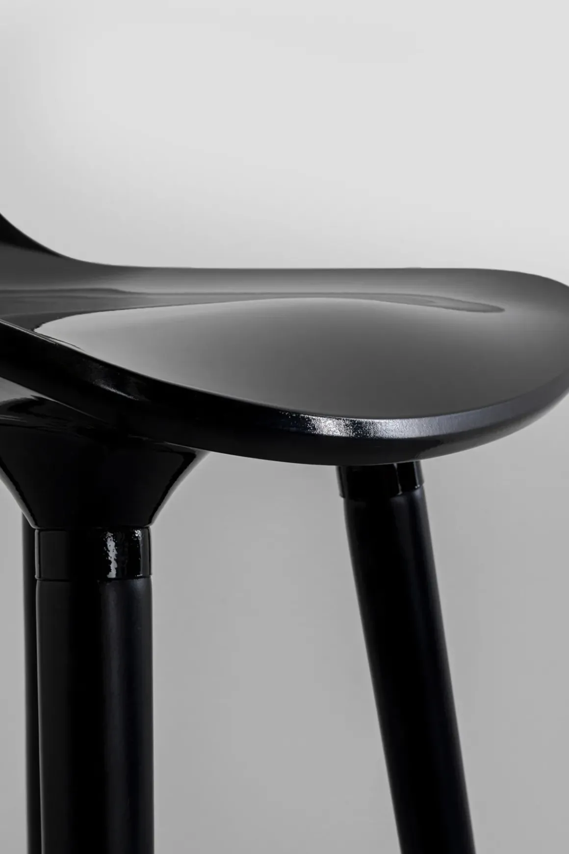 Barstol York - Svart, 75cm - KARE Design