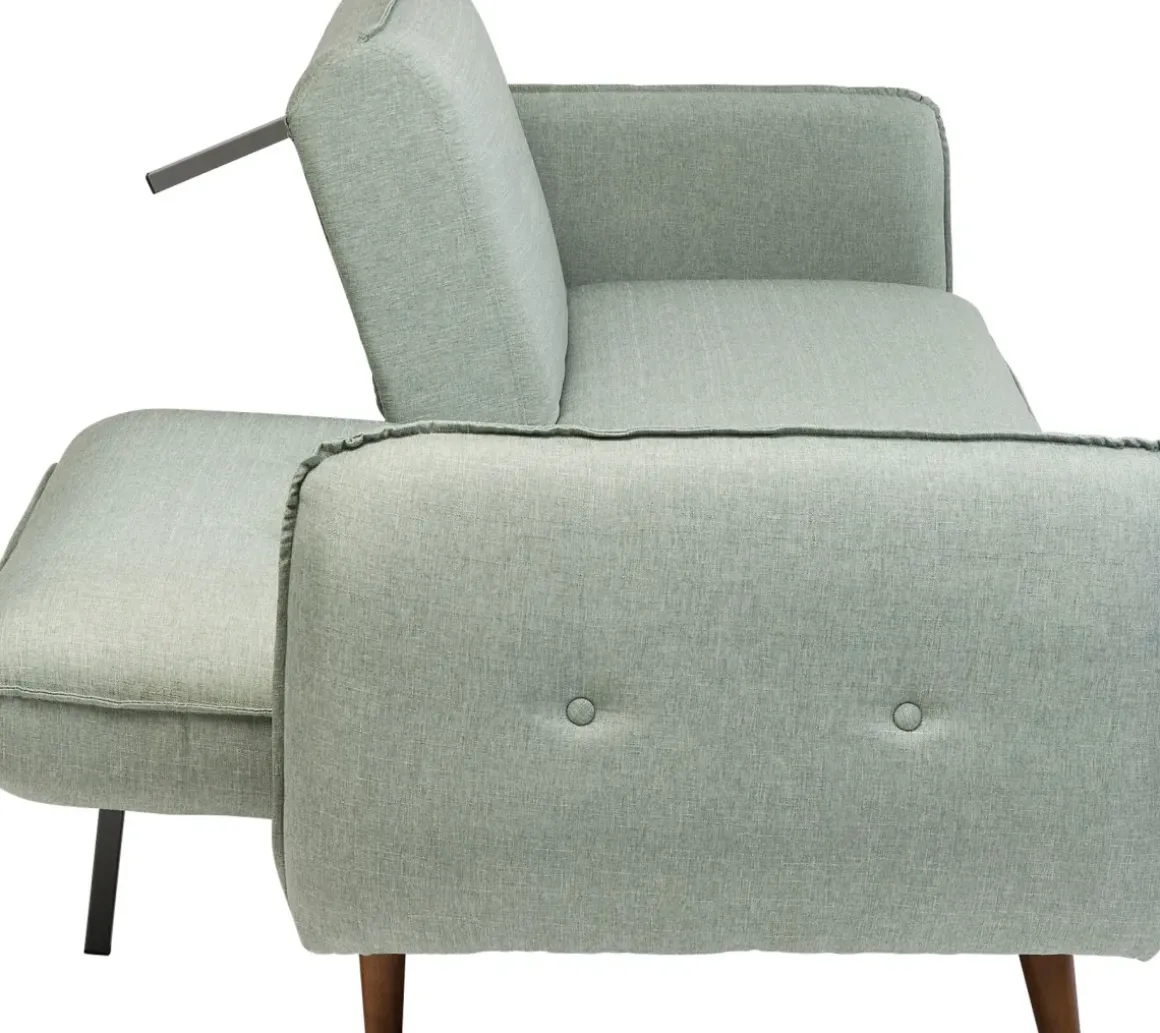 Bäddsoffa Lizzy - Grön, 210cm - KARE Design