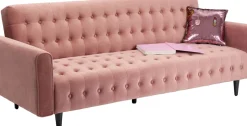 Bäddsoffa Milchbar - Mauve, 219cm - KARE Design