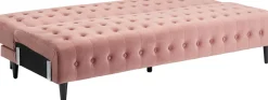 Bäddsoffa Milchbar - Mauve, 219cm - KARE Design