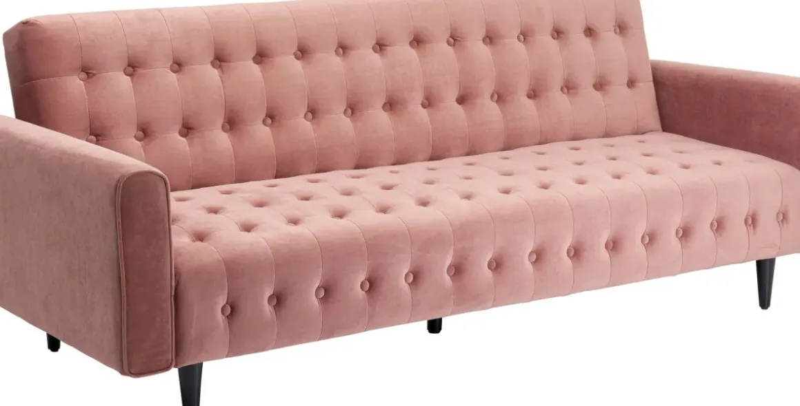 Bäddsoffa Milchbar - Mauve, 219cm - KARE Design