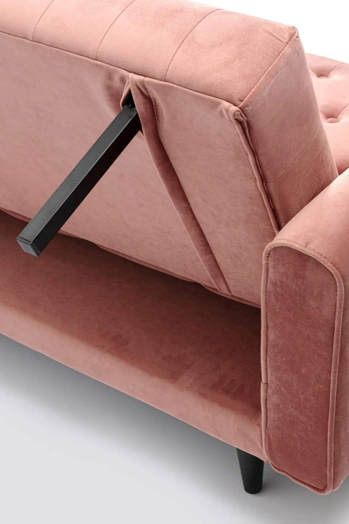 Bäddsoffa Milchbar - Mauve, 219cm - KARE Design