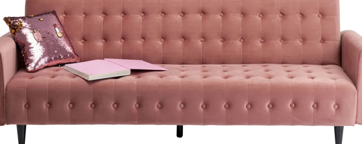 Bäddsoffa Milchbar - Mauve, 219cm - KARE Design