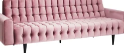 Bäddsoffa Milchbar - Mauve Sammet, 230cm - KARE Design