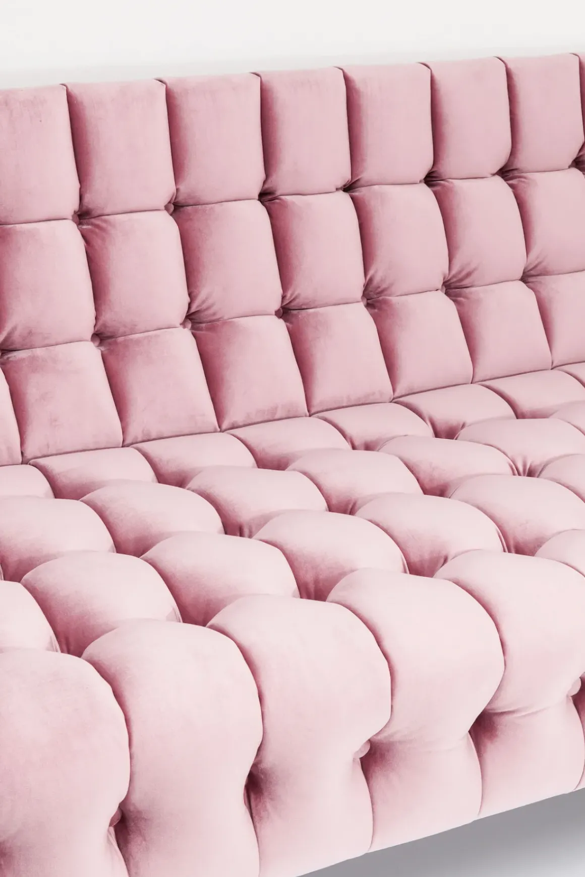 Bäddsoffa Milchbar - Mauve Sammet, 230cm - KARE Design