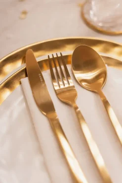 Bestick Gloria Matt Guld (16-part) - KARE Design
