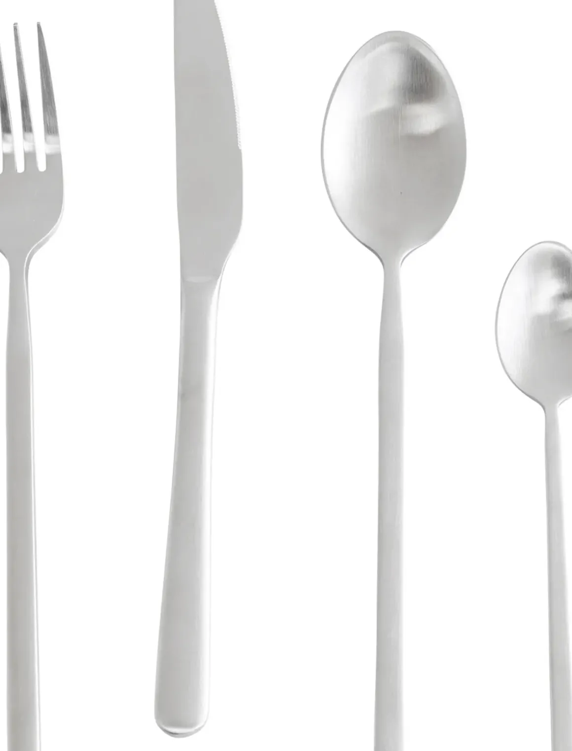 Bestick Gloria Matt Silver (16-part) - KARE Design