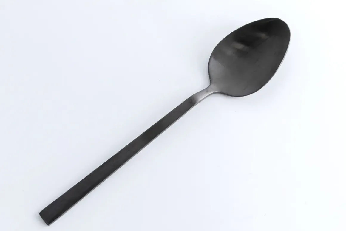 Bestick Gloria Matt Svart (16-part) - KARE Design