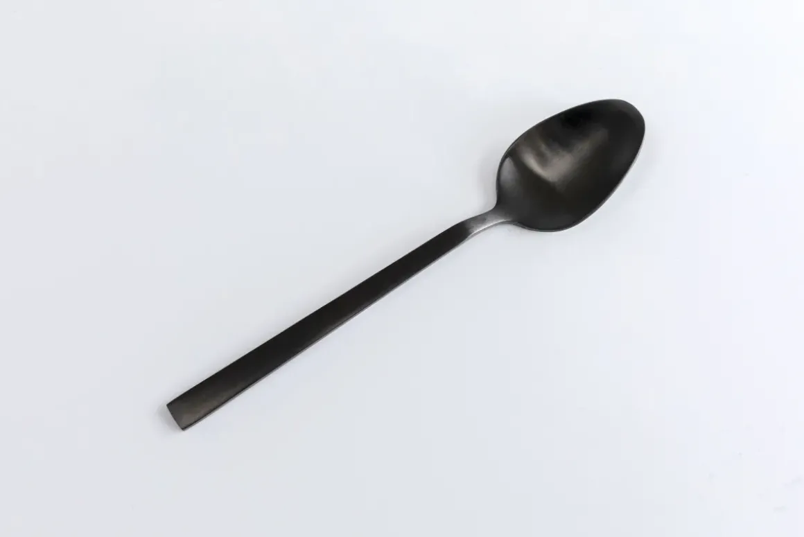 Bestick Gloria Matt Svart (16-part) - KARE Design