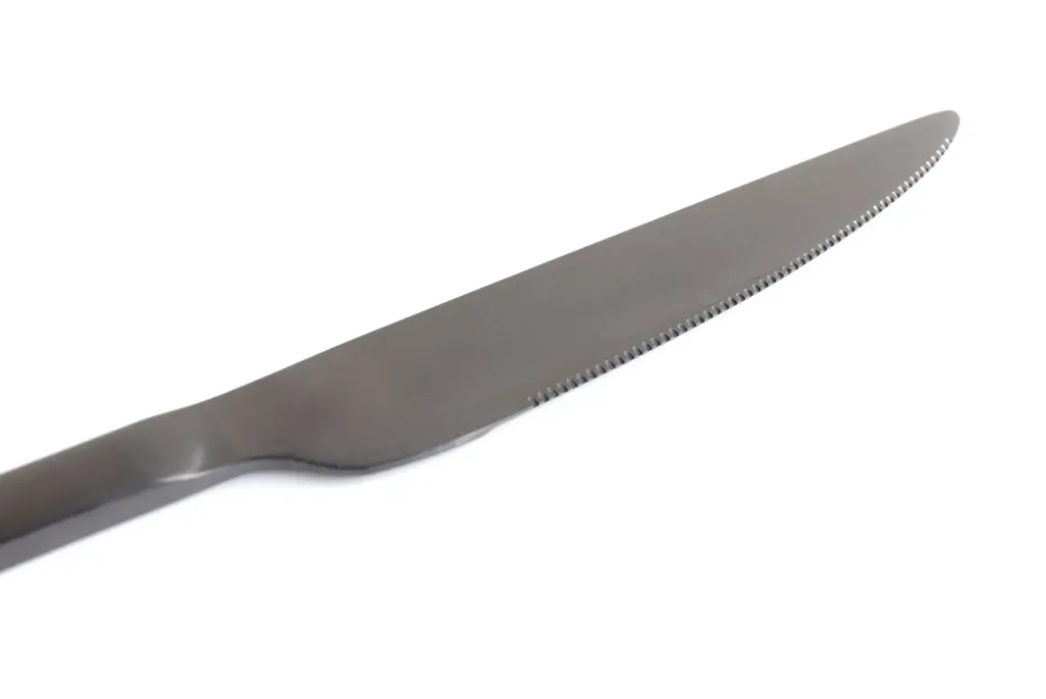Bestick Gloria Matt Svart (16-part) - KARE Design