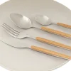 Bestick Paris - Natur/Silver, Matt, (16/del) - KARE Design
