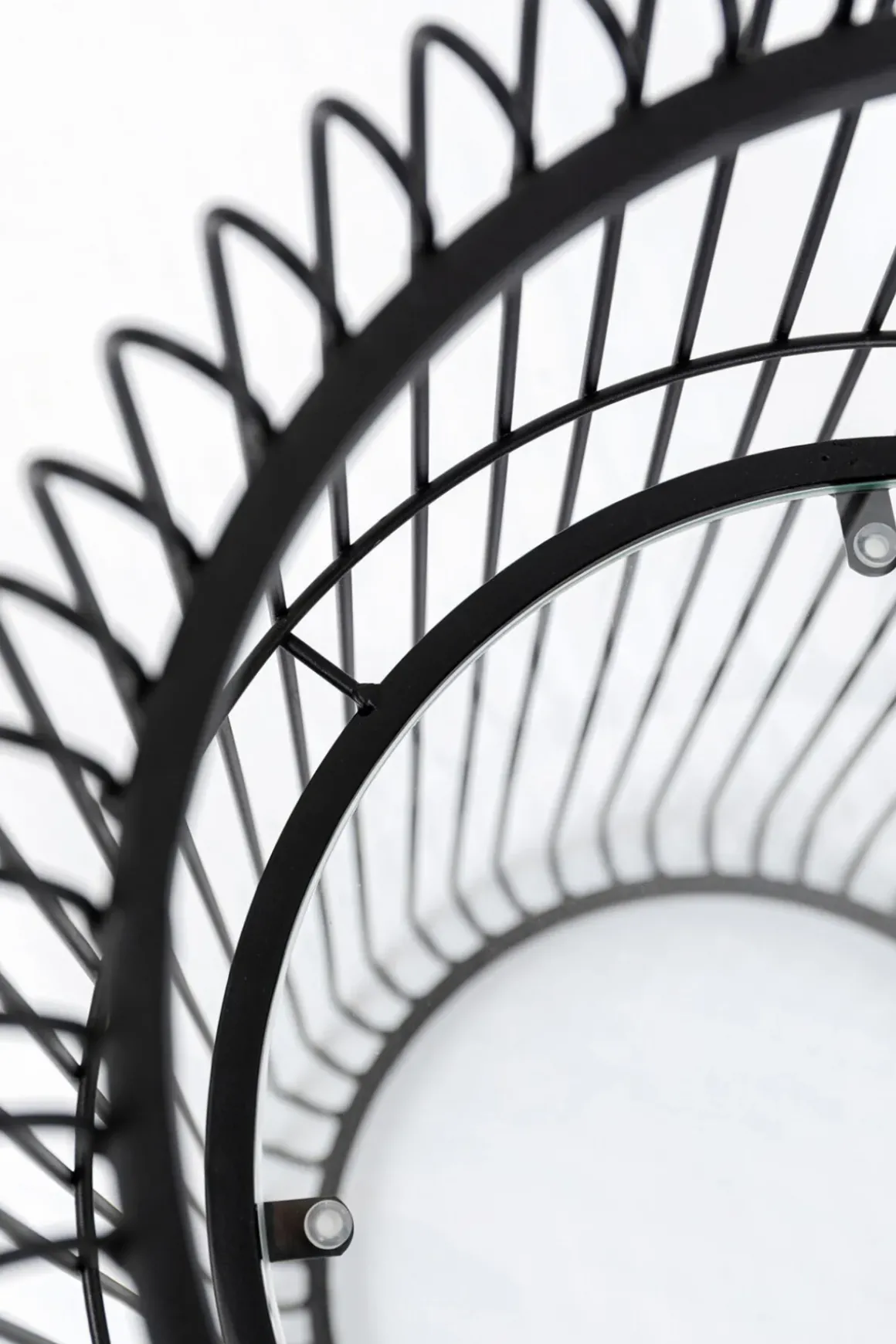 Blombord Wire - Svart, 70cm - KARE Design