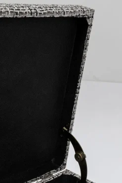 Bänk Buttons Förvaring, Salt & Pepper Struktur, 120cm - KARE Design