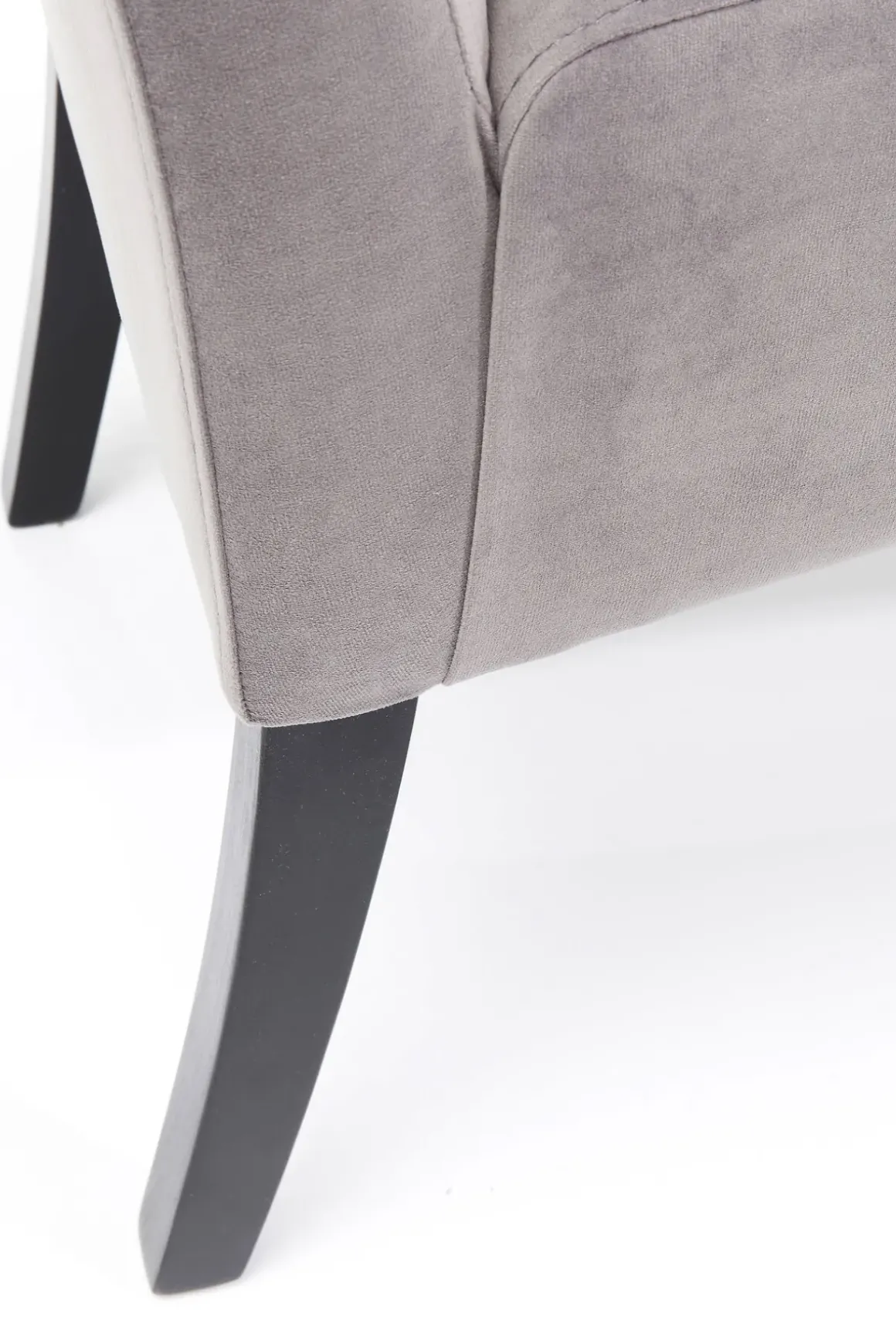 Bänk Motley - Ljusgrå Sammet, 107cm - KARE Design