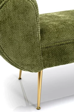 Bänk Trono - Grön, 140cm - KARE Design