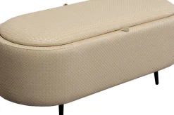 Bänk Venezia Storage - Flätad Beige 100cm - KARE Design