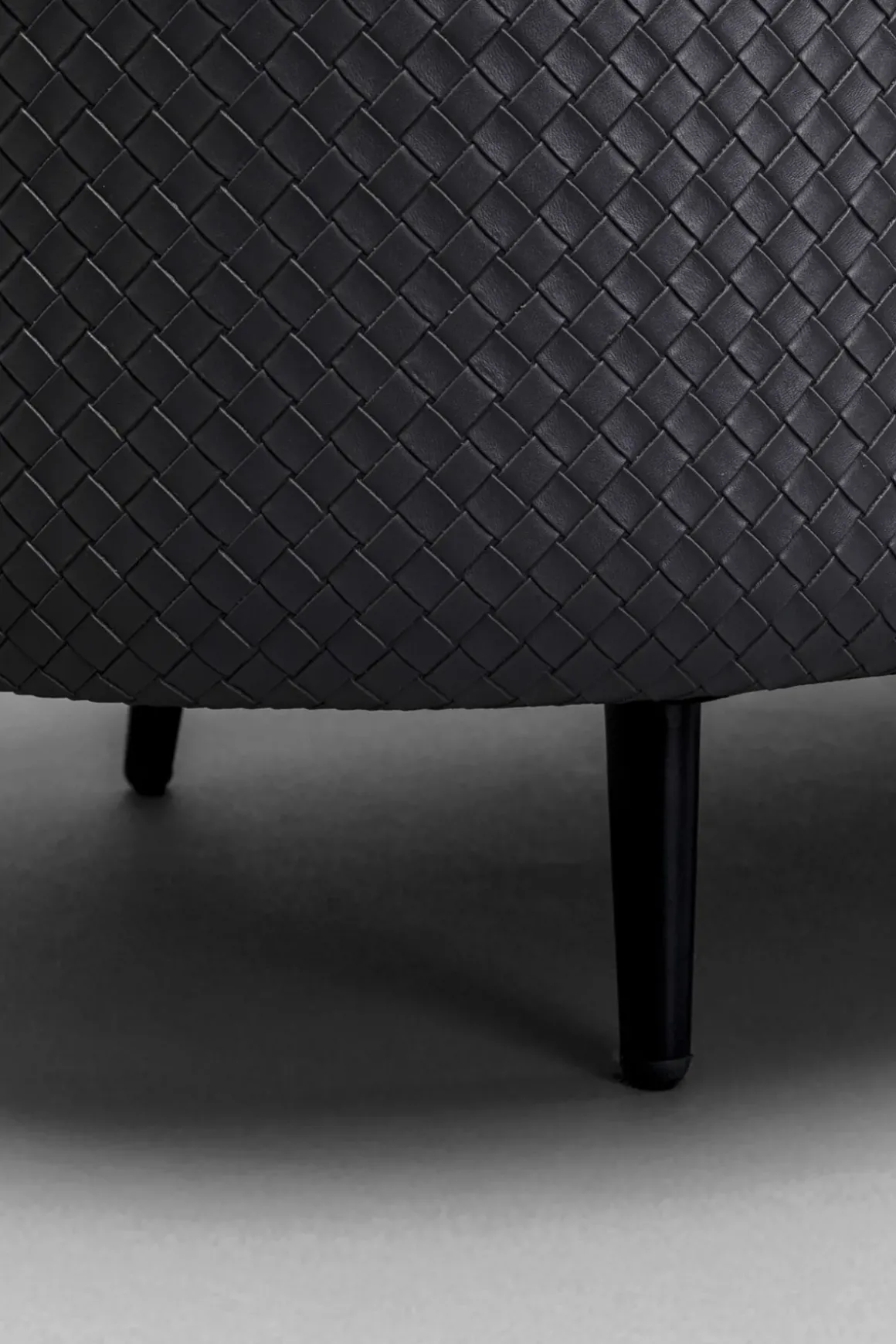 Bänk Venezia Storage - Flätad Svart 100cm - KARE Design