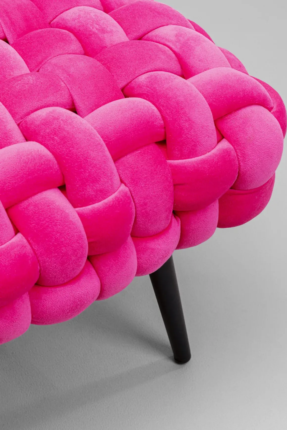 Bänk Weave - Pink, 66cm - KARE Design