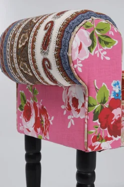 Bänk Wing Patchwork Röd - KARE Design